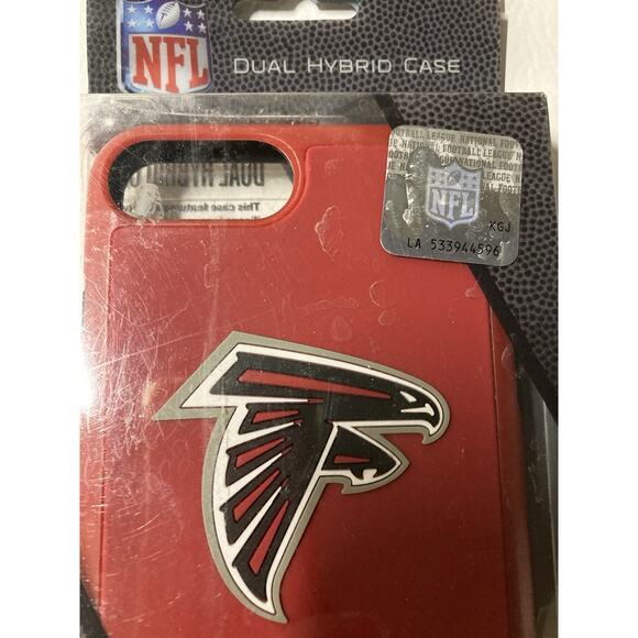 NEW For iPhone 7 Plus / iPhone 8 Plus - Hard Hybrid Armor Case Cover Falcons - Picture 2 of 3